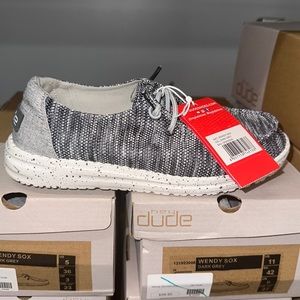 Hey Dude Wendy Dark Grey